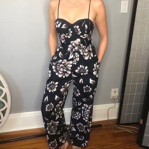 Floral jumpsuit